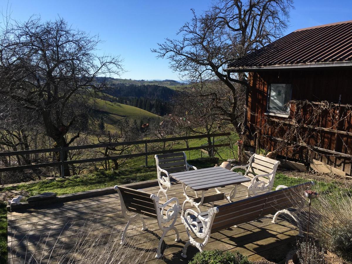 3,5 Zimmerferienwohnung Schwalbenaescht Rueeggisberg Rüeggisberg Exterior foto